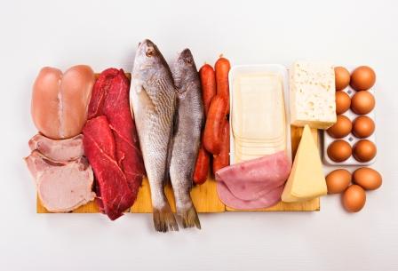 Nutričné a energetické hodnoty mäsa na stole – hydina, bravčové, hovädzie, ryby,..